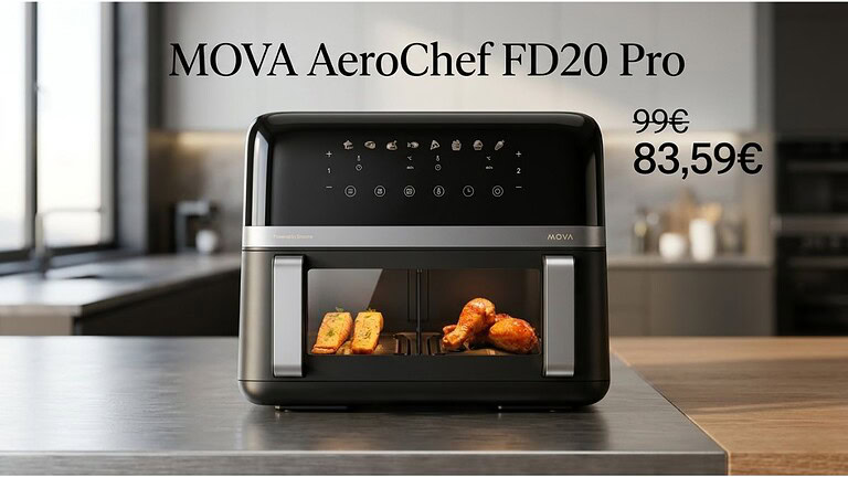 Mova AeroChef FD20 Pro: minimo storico su Amazon, prezzo mai visto