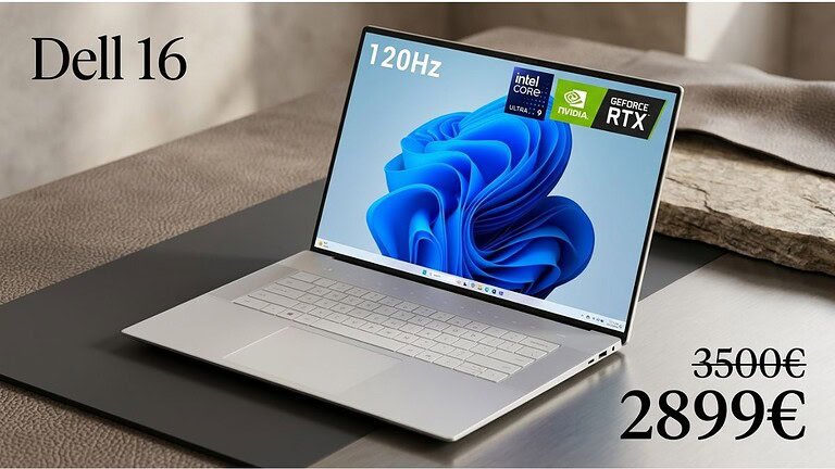 Dell 16 Premium Laptop crolla di 600€: OLED 4K a un prezzo mai visto