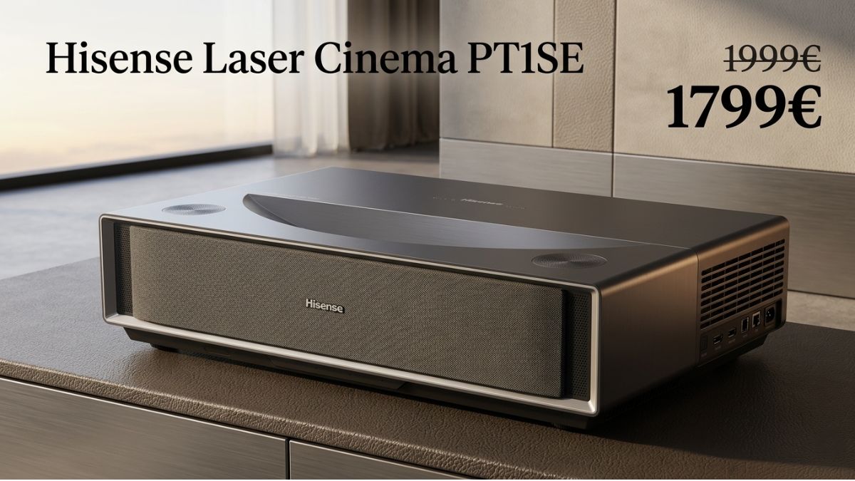 Hisense PT1SE in offerta su Amazon: il proiettore laser 4K da cinema
