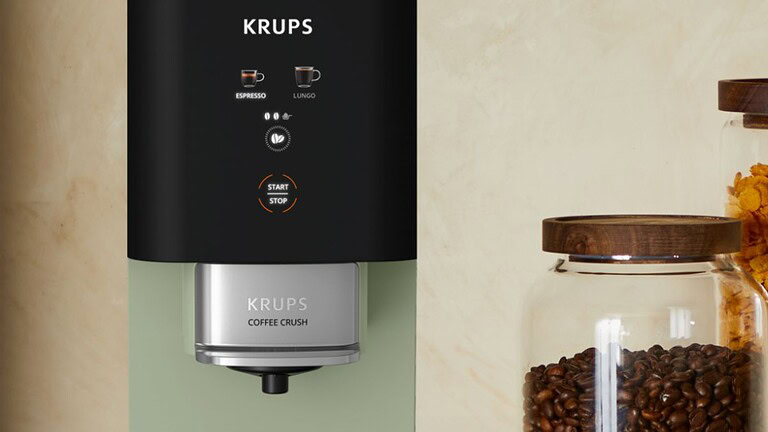 Krups lancia Coffee Crush, le macchine da caffè automatiche ultracompatte
