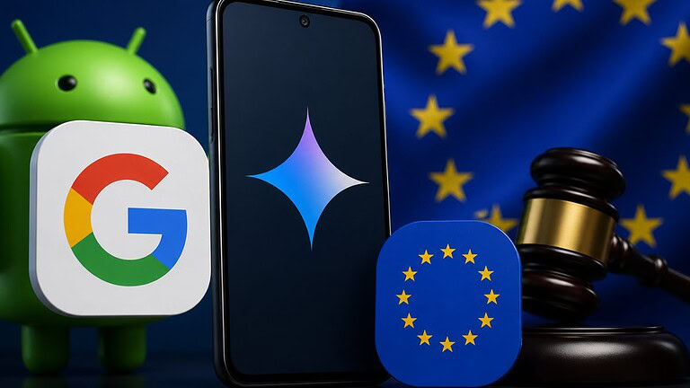 Google accusata dall'UE: Gemini ha vantaggi sleali su Android