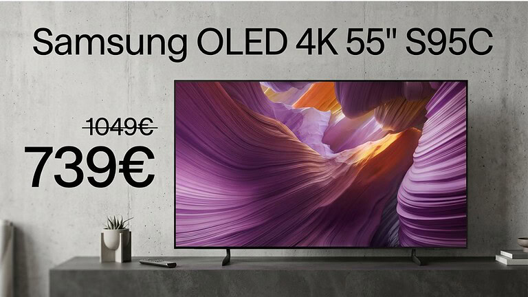 Samsung S85F OLED 4K 55" al minimo storico: 739 euro su Amazon