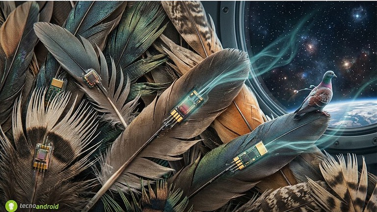 Piume degli uccelli disperdono calore nello spazio: la scoperta