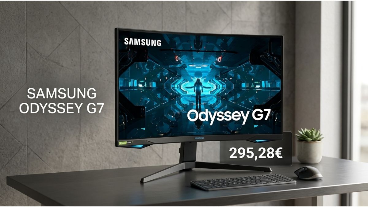 Samsung Odyssey G7 28″ 4K a meno di 300€: su Amazon è un affare