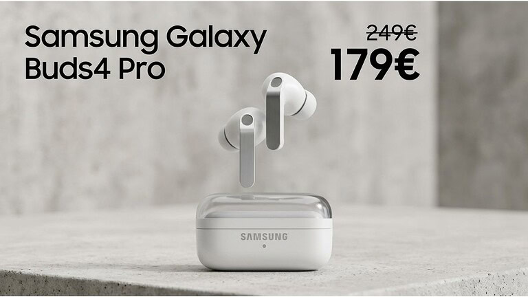Samsung Galaxy Buds4 Pro al minimo storico: su Amazon costano pochissimo