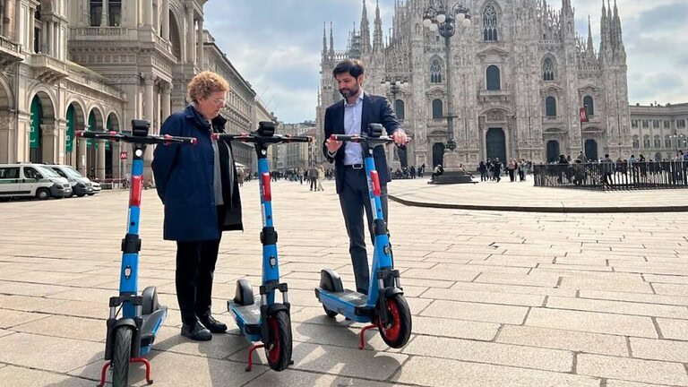 Dott lancia 2.000 monopattini a Milano: batteria doppia e ricarica wireless