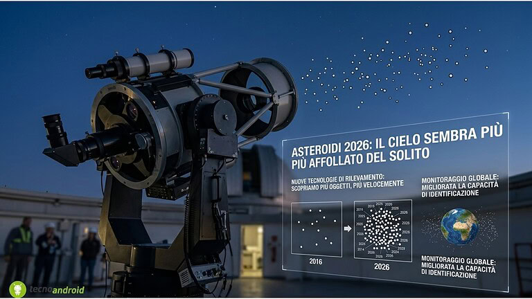 Asteroidi 2026: perché il cielo sembra più affollato del solito