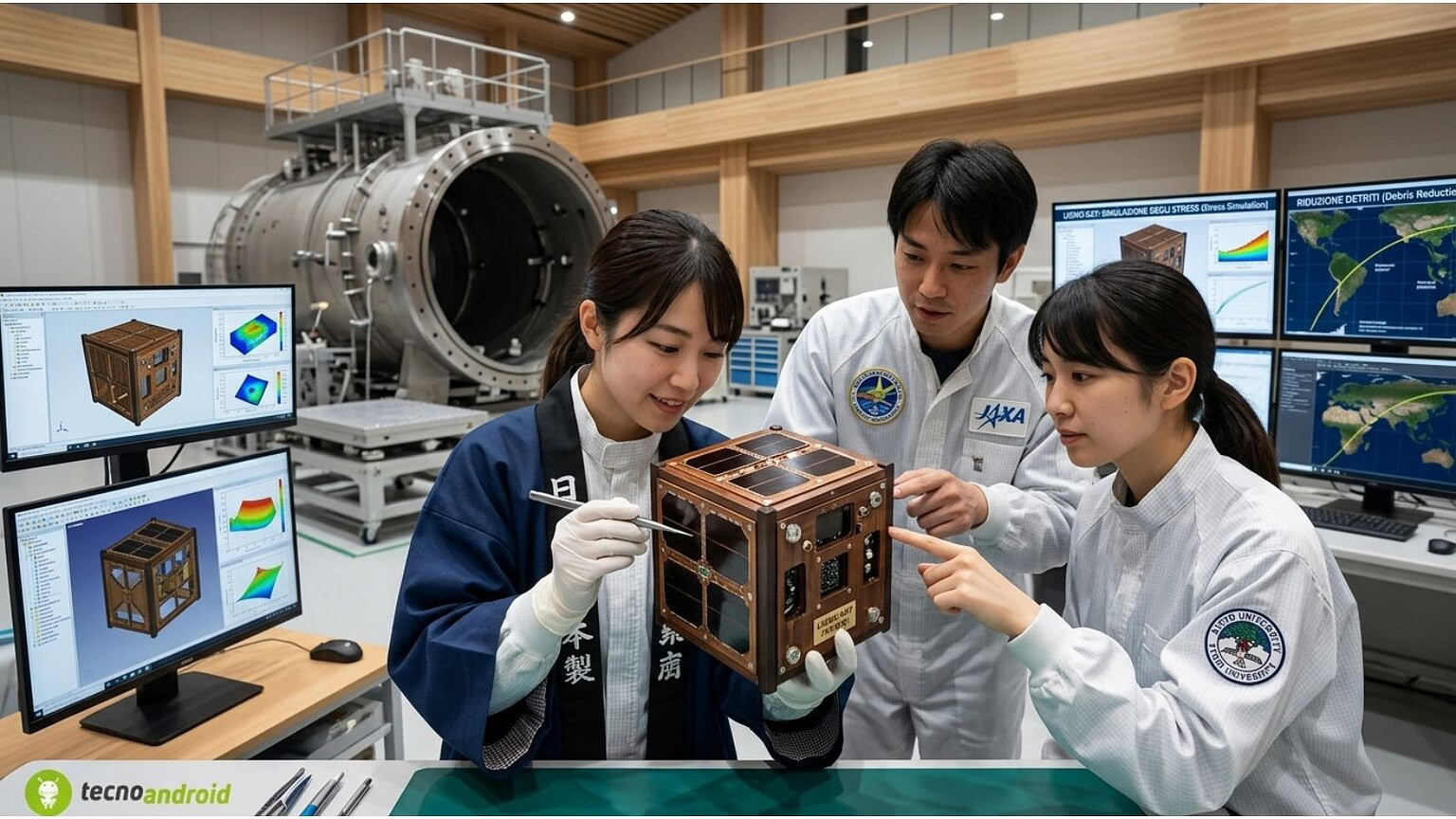Satelliti in legno: perché il Giappone ci crede davvero