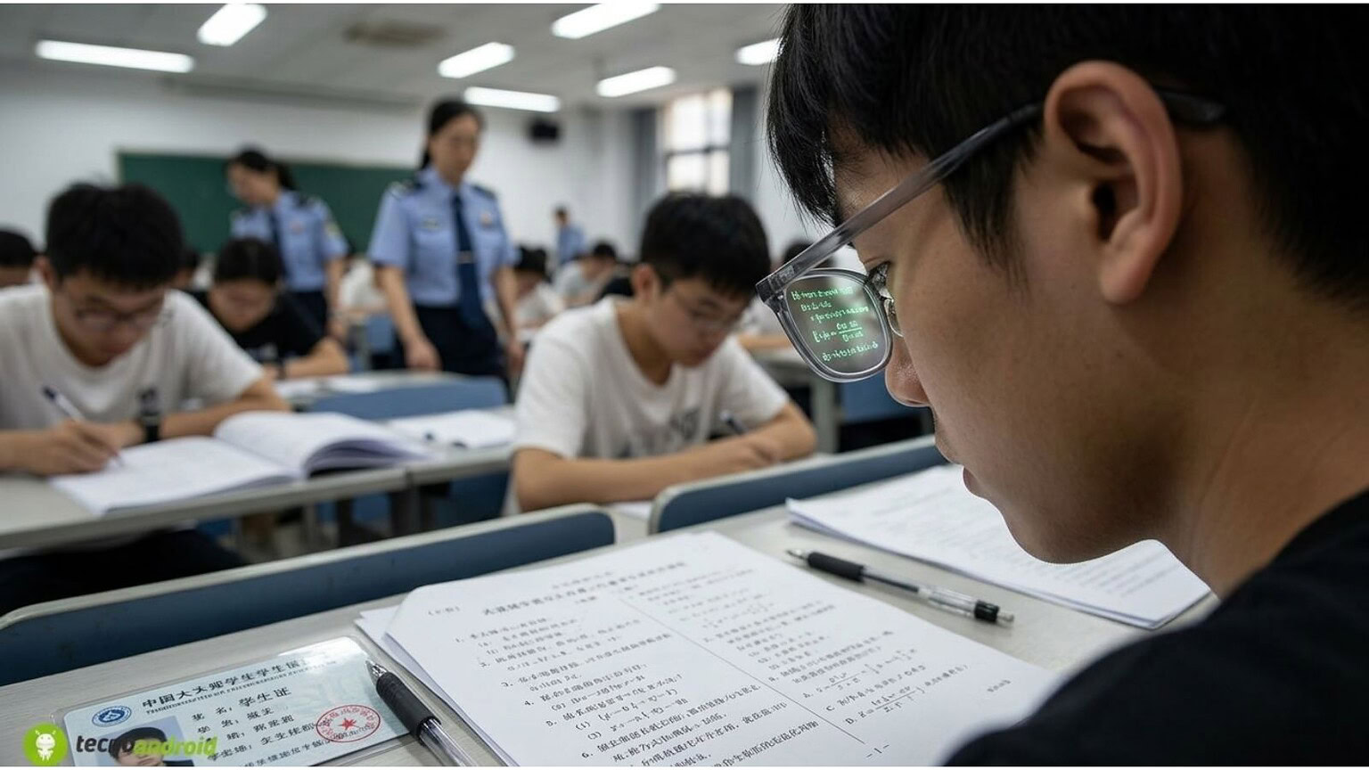 Smart glasses per copiare agli esami: cosa succede in Cina
