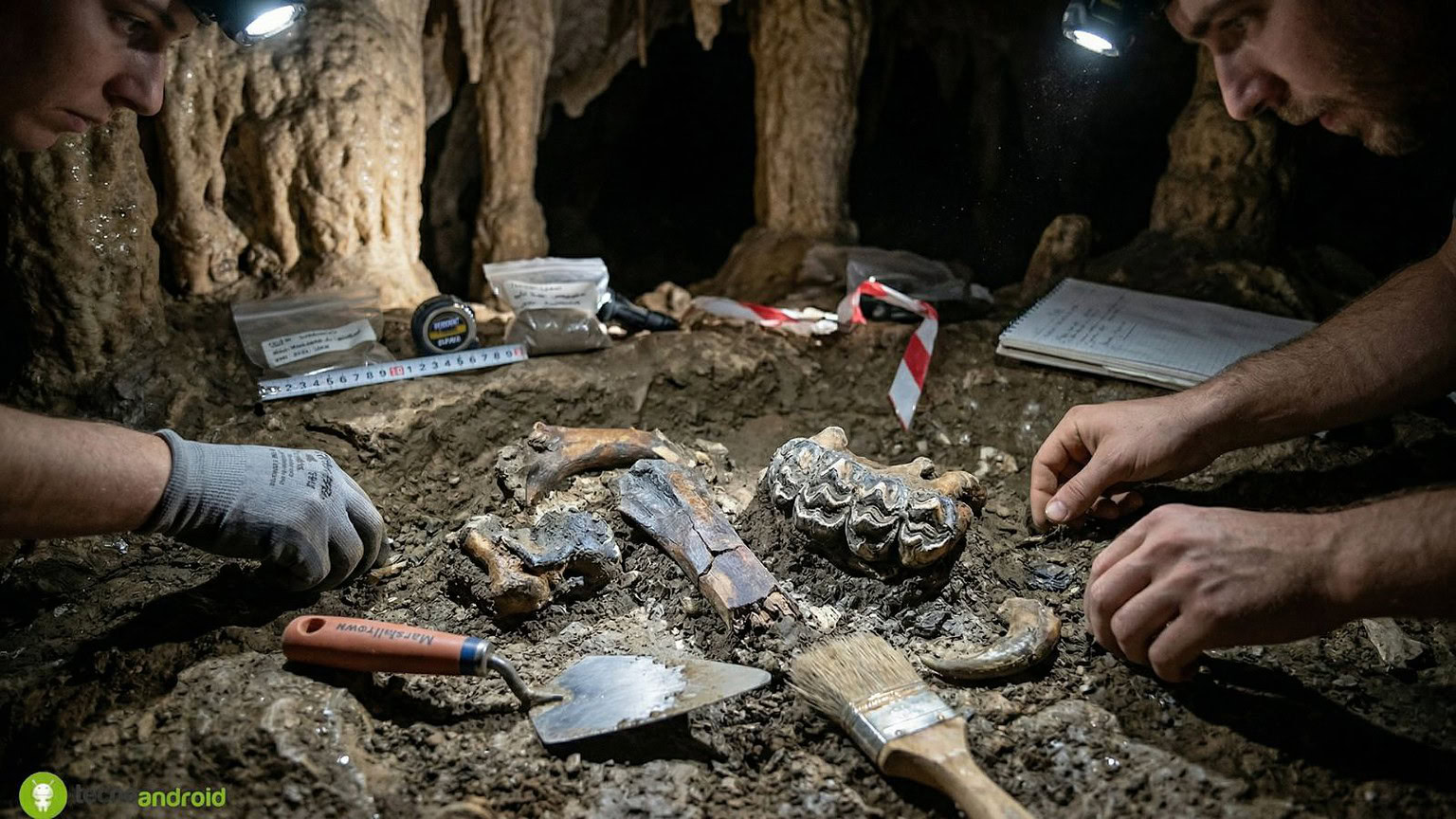 Fossili dell'era glaciale riemersi da una grotta del Texas: cosa hanno trovato
