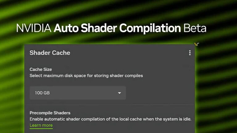NVIDIA Auto Shader Compilation: addio attese su PC con le GPU RTX 50