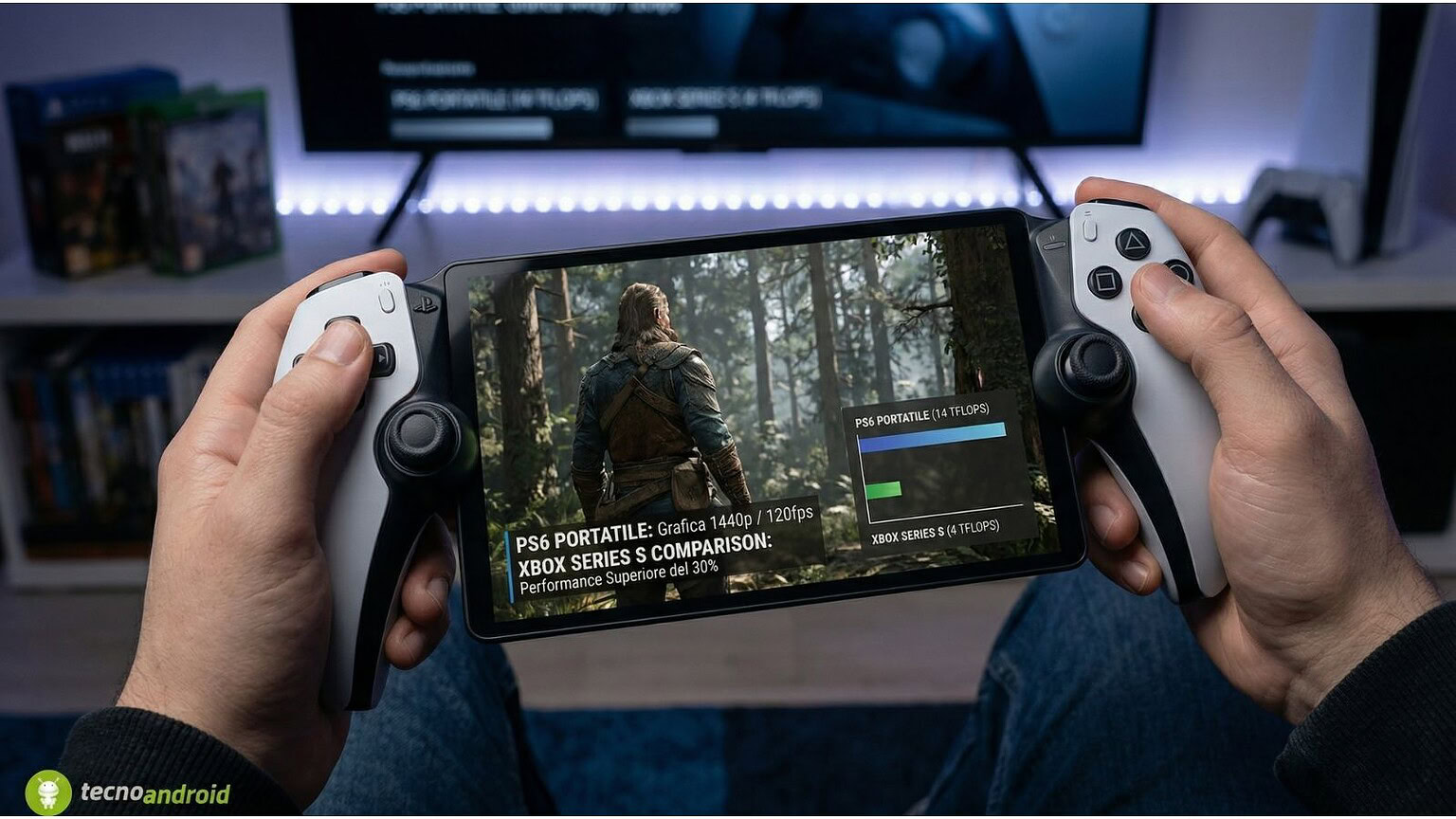 PS6 portatile: potenza grafica superiore a Xbox Series S?