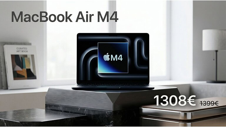 MacBook Air M4 24+512GB: su Amazon è al minimo storico