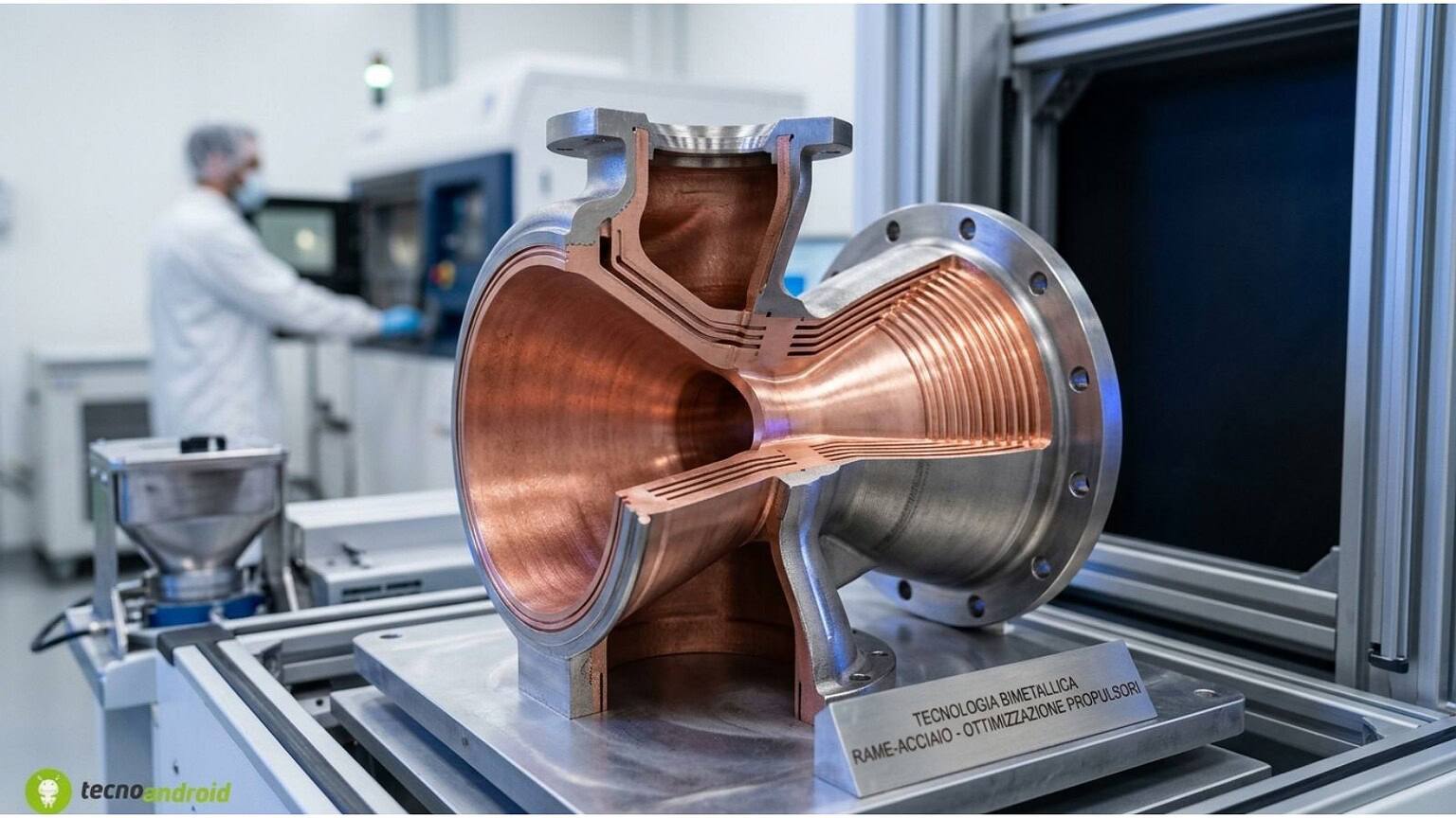 Stampa 3D multi-metallo: rame e acciaio insieme per razzi più efficienti