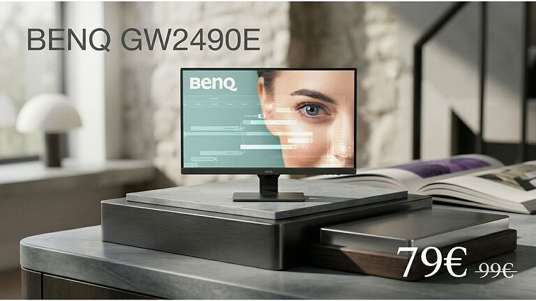 BenQ GW2490E: il monitor da lavoro e gaming che costa meno di 80€ su Amazon