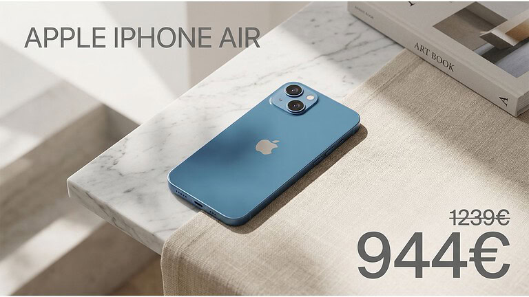 iPhone Air a 944€ su Amazon: il prezzo più basso di sempre