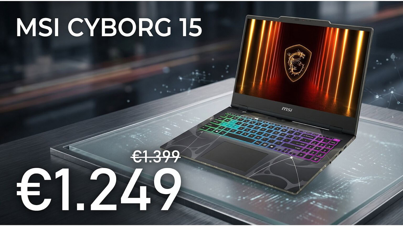 MSI lancia un laptop gaming con RTX 5060 a un prezzo incredibile