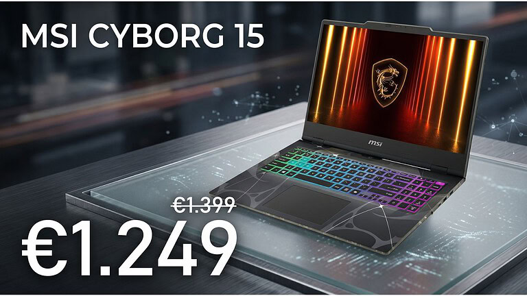 MSI lancia un laptop gaming con RTX 5060 a un prezzo incredibile