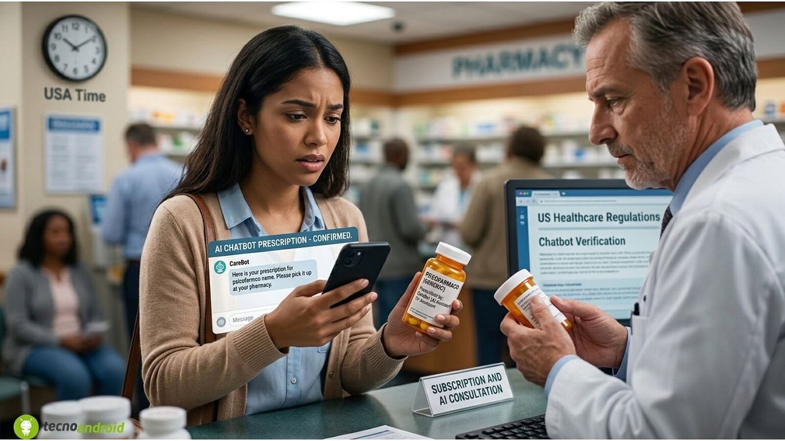 Chatbot prescrivono psicofarmaci negli USA: è già realtà
