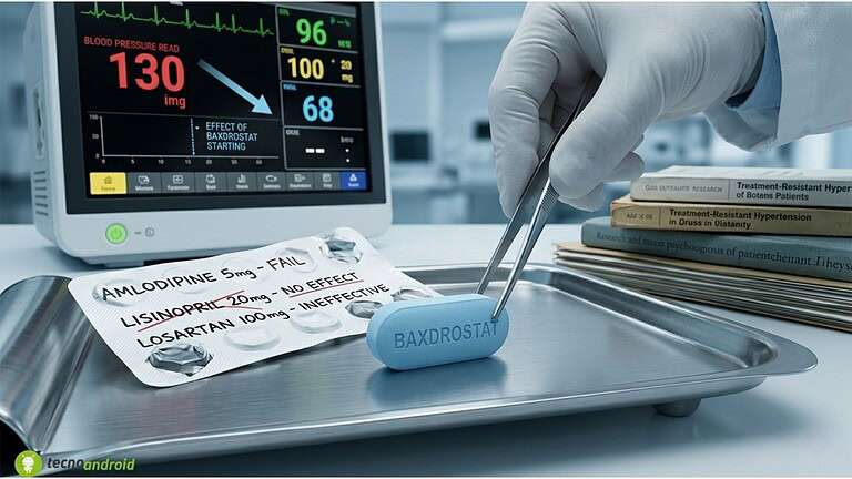 Baxdrostat: la pillola che abbassa la pressione dove gli altri falliscono
