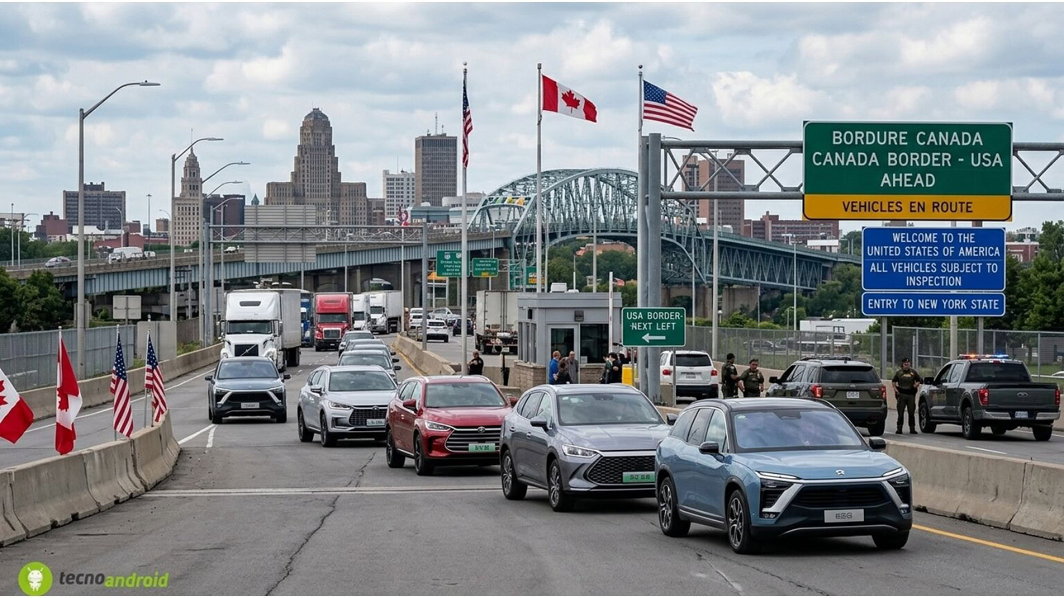 Auto cinesi in Canada: ora sono a un passo dagli Stati Uniti