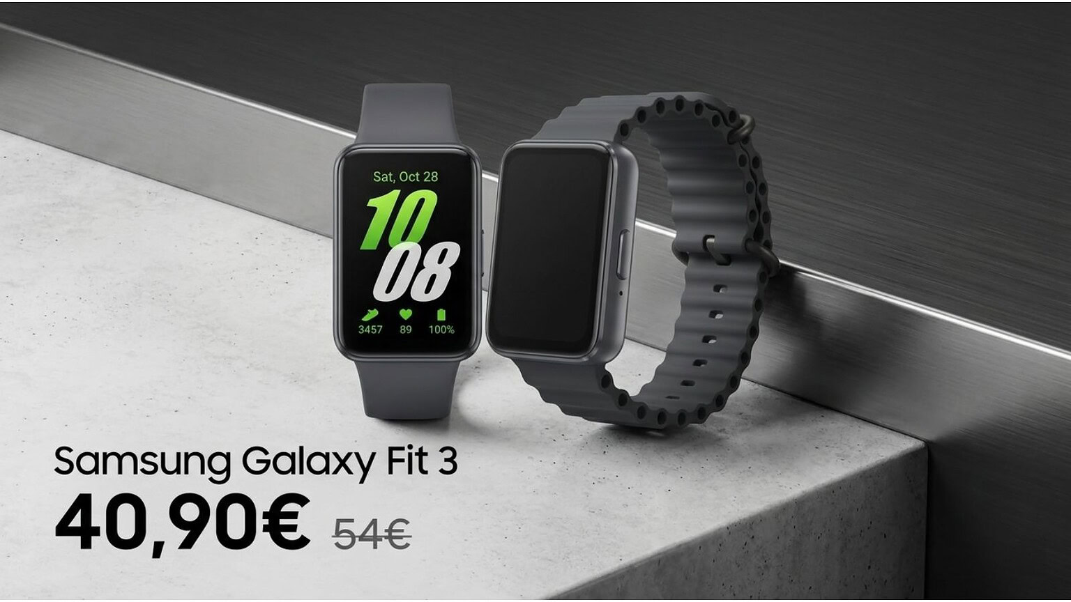 Samsung Galaxy Fit 3 crolla di prezzo su Amazon: è il momento giusto