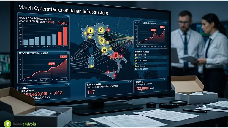 Attacchi informatici in Italia: i numeri di marzo sono preoccupanti
