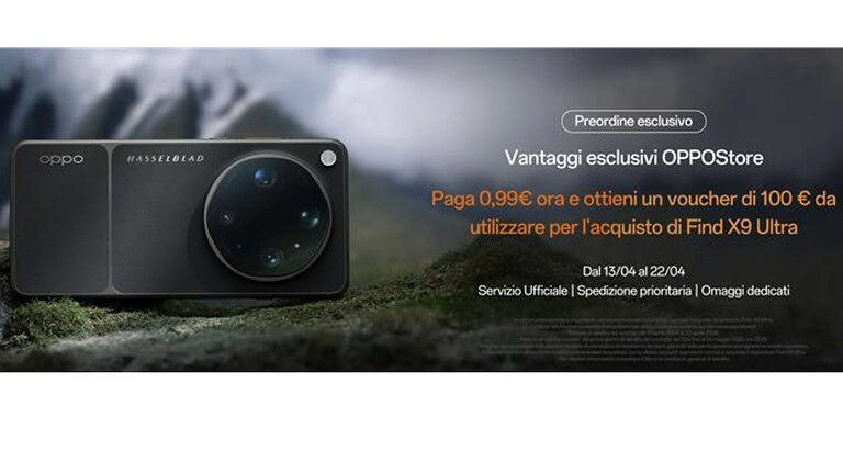 OPPO Find X9 Ultra: preordini aperti su OPPO Store prima del lancio del 21 aprile