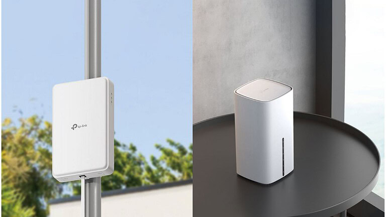 TP-Link lancia due nuovi router 5G con SIM: indoor e outdoor fino a 4,67 Gbps