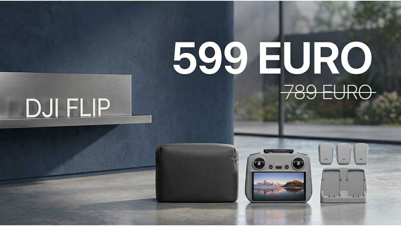 DJI Flip: il drone 4K senza patentino è in sconto, che occasione