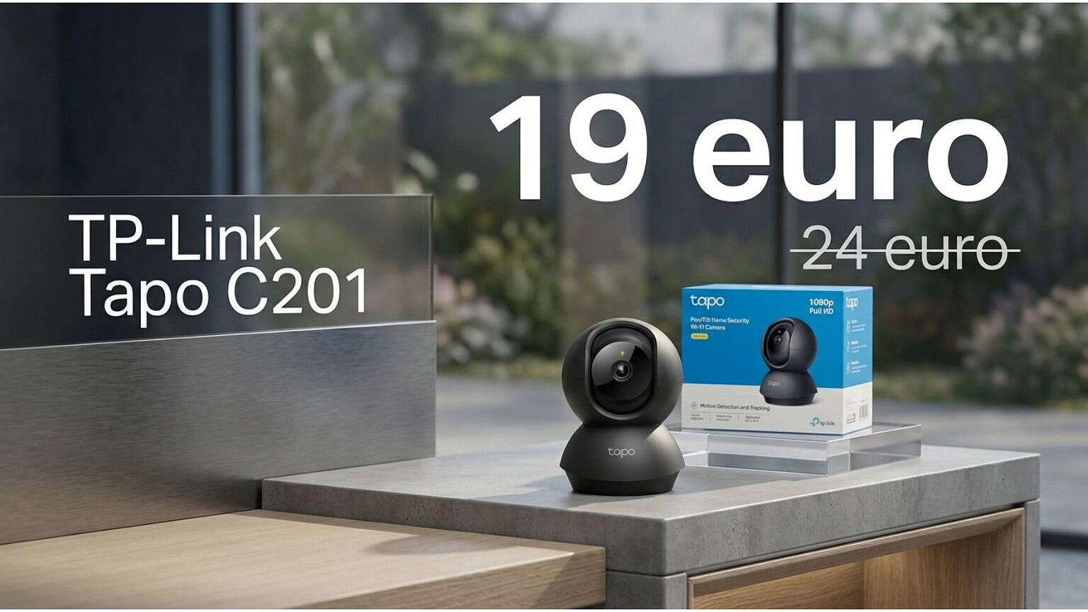 TP-Link Tapo C201 al minimo storico: solo 19,99€ su Amazon