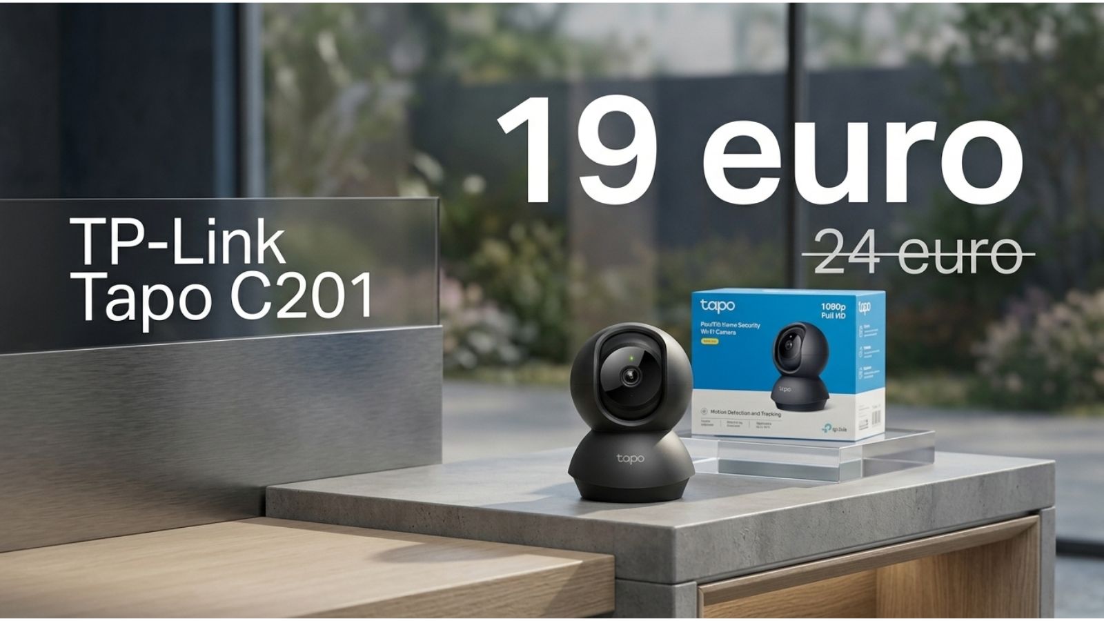 TP-Link Tapo C201 al minimo storico: solo 19,99€ su Amazon