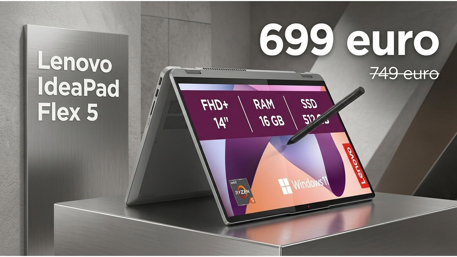 Lenovo IdeaPad Flex 5: l'offerta che non dovresti ignorare