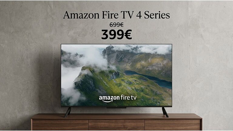 Amazon Fire TV serie 4 55": 4K e Alexa al minimo storico (-43%)