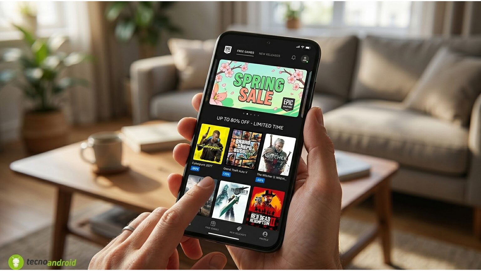 Epic Games Store: partono i saldi di primavera con sconti fino all'80%