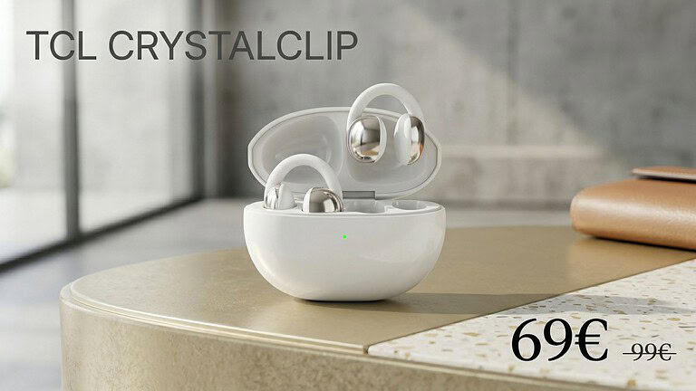 TCL CrystalClip al minimo storico su Amazon: un'occasione rara