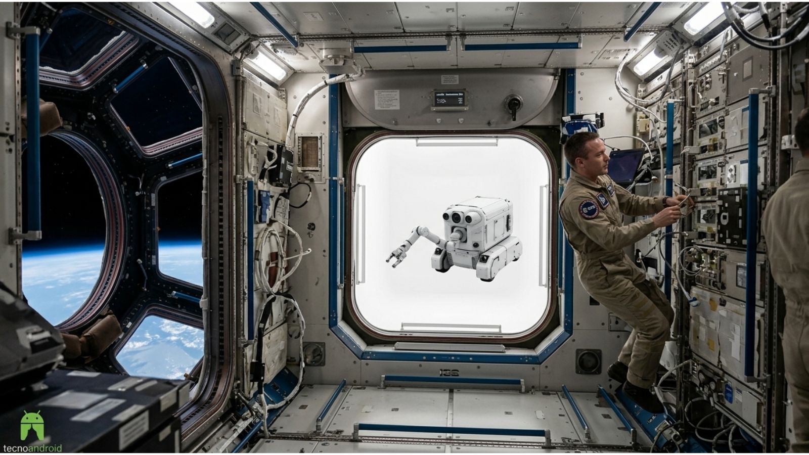 Joyride: il primo robot autonomo sulla Stazione Sp &hellip;