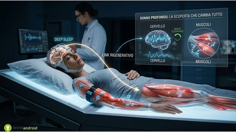Sonno profondo: la scoperta che cambia tutto su muscoli e cervello