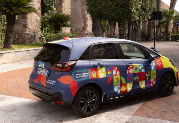 Honda Jazz compie 25 anni: la livrea speciale firmata dagli studenti IED_1