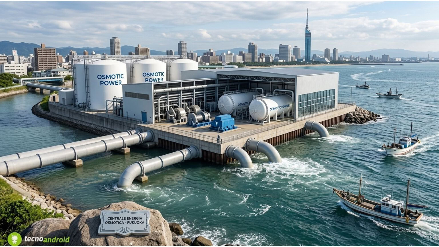 centrale osmotica Fukuoka
