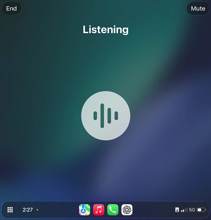 Apple CarPlay ChatgPT App