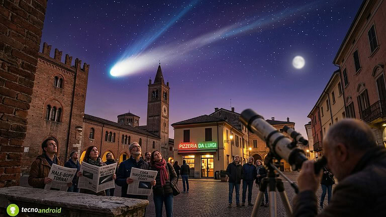 cometa Hale-Bopp oggi