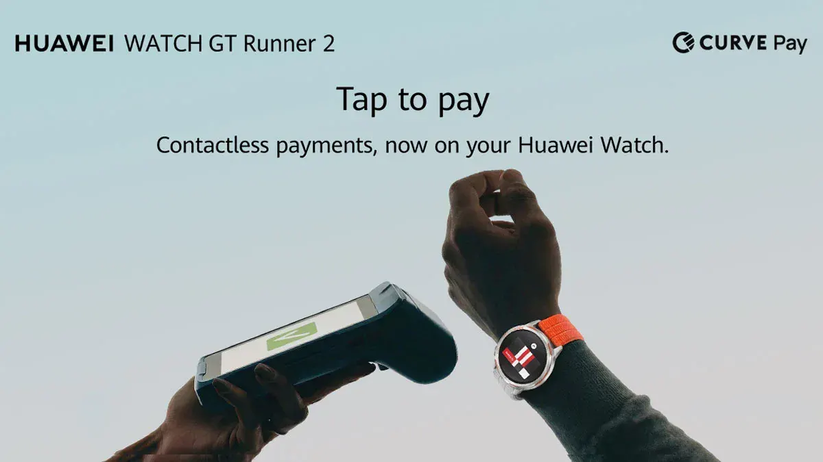 Curve Pay Huawei Watch