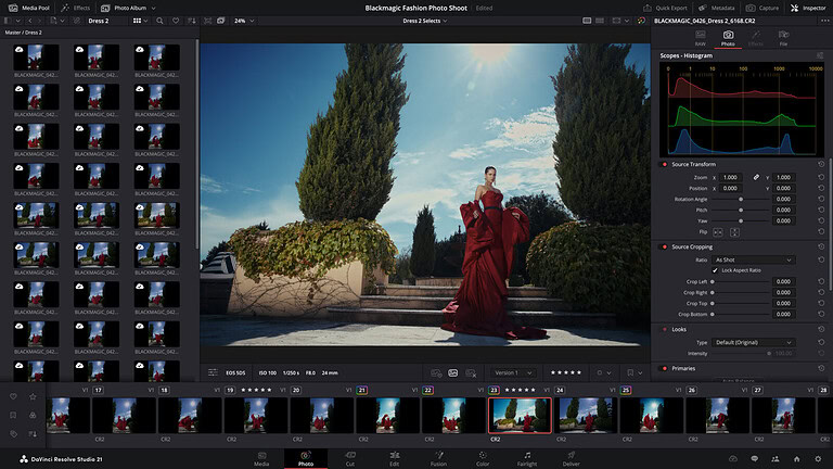 DaVinci Resolve 21 sfida Lightroom: arriva il fotoritocco con IA - DaVinci Resolve 21 fotoritocco