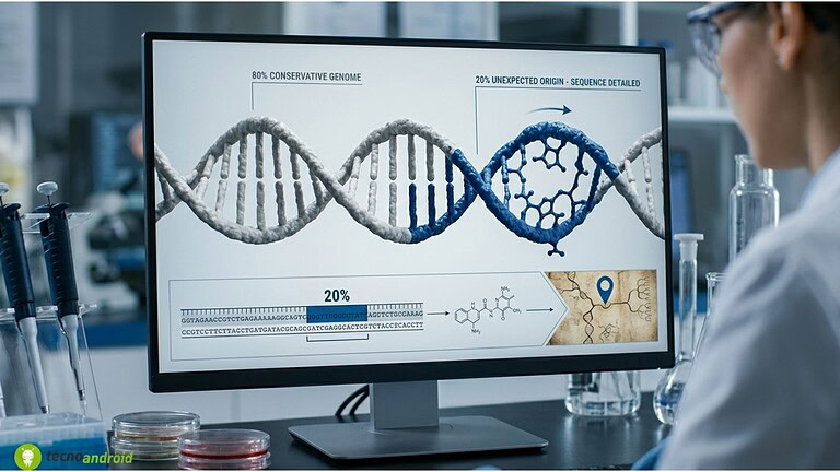DNA umano origine inaspettata