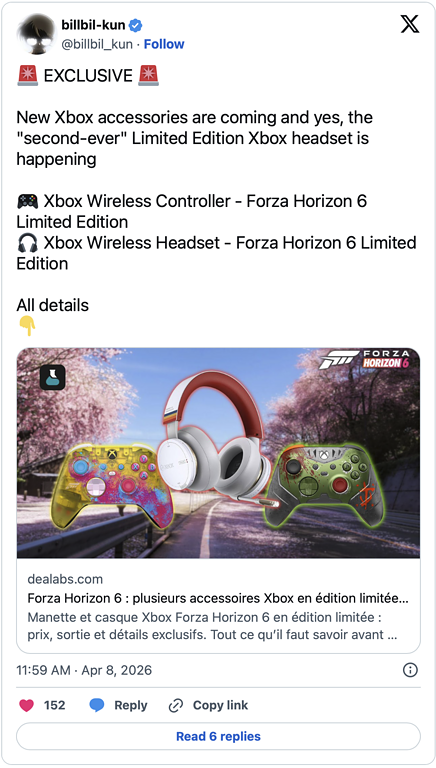 Forza Horizon 6 controller