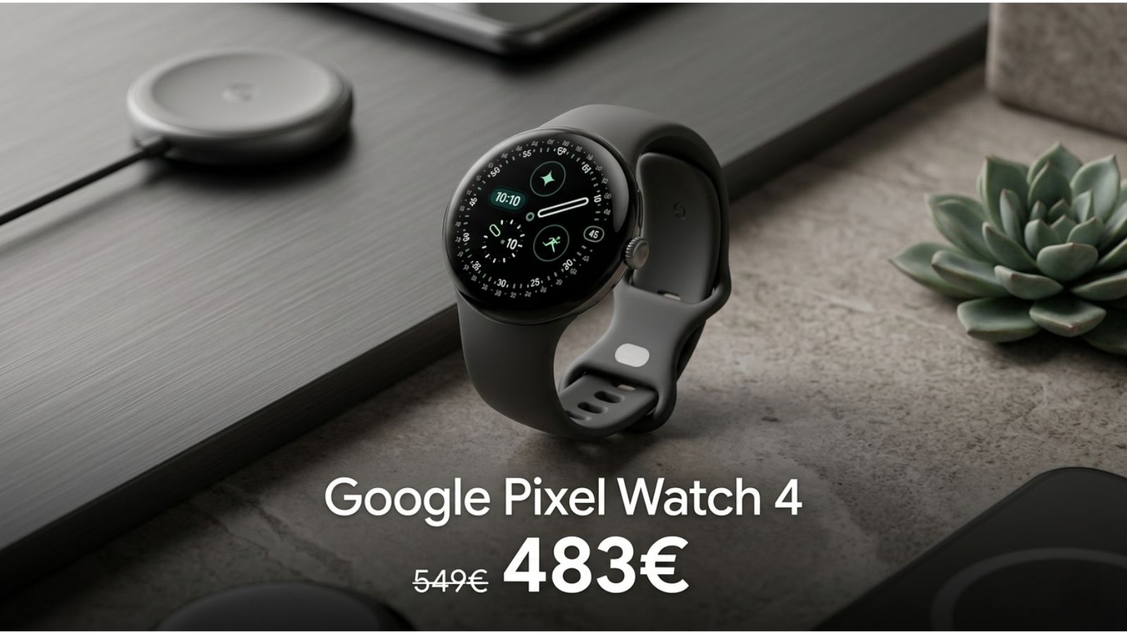 Google Pixel Watch 4 LTE con Gemini: il prezzo Amazon scende del 12%
