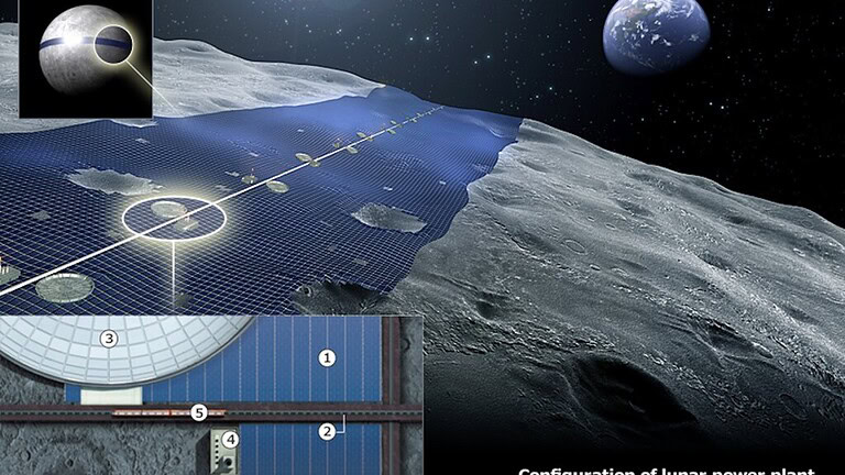 Luna Ring: il Giappone vuole circondare la Luna con pannelli solari