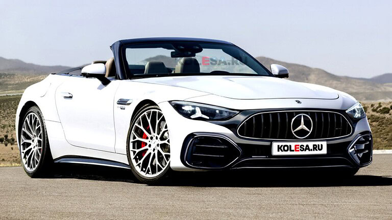 Mercedes SL restyling: addio al 4 cilindri, cambia tutto sotto il cofano
