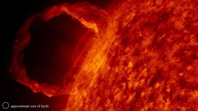 Sole: nuovi calcoli svelano il mistero delle nubi di plasma esplosive - nubi di plasma Sole